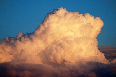 Nature sky evening photo