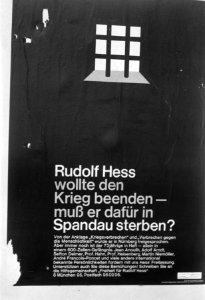 Actie_voor_vrijlating_van_Rudolf_Hess._Poster,_Bestanddeelnr_921-5764
