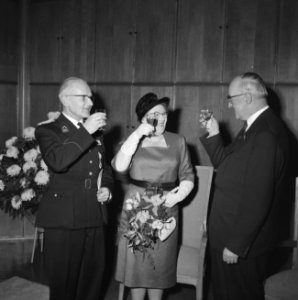 Afscheidsreceptie_van_hoofdcommissaris_van_politie_H.M.C.A._Staal_te_Rotterdam,_,_Bestanddeelnr_911-8309