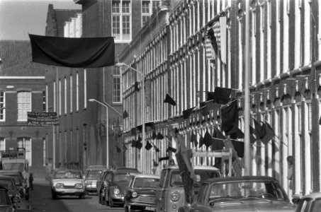 Actie_van_bewoners_Schilderswijk_Den_Haag_voor_betere_en_betaalbare_woningen,_Bestanddeelnr_925-0575