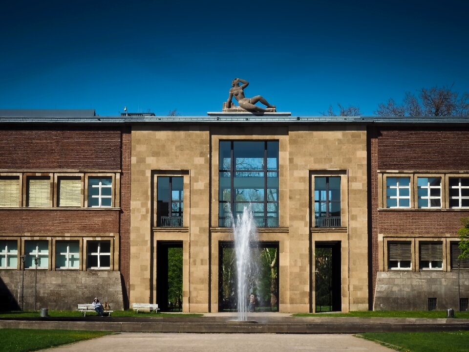 Old building house facade