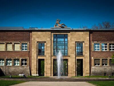 Old building house facade photo