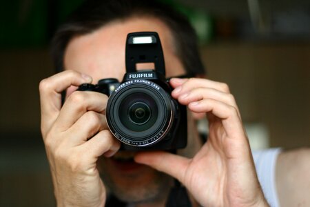 Photography a man hand