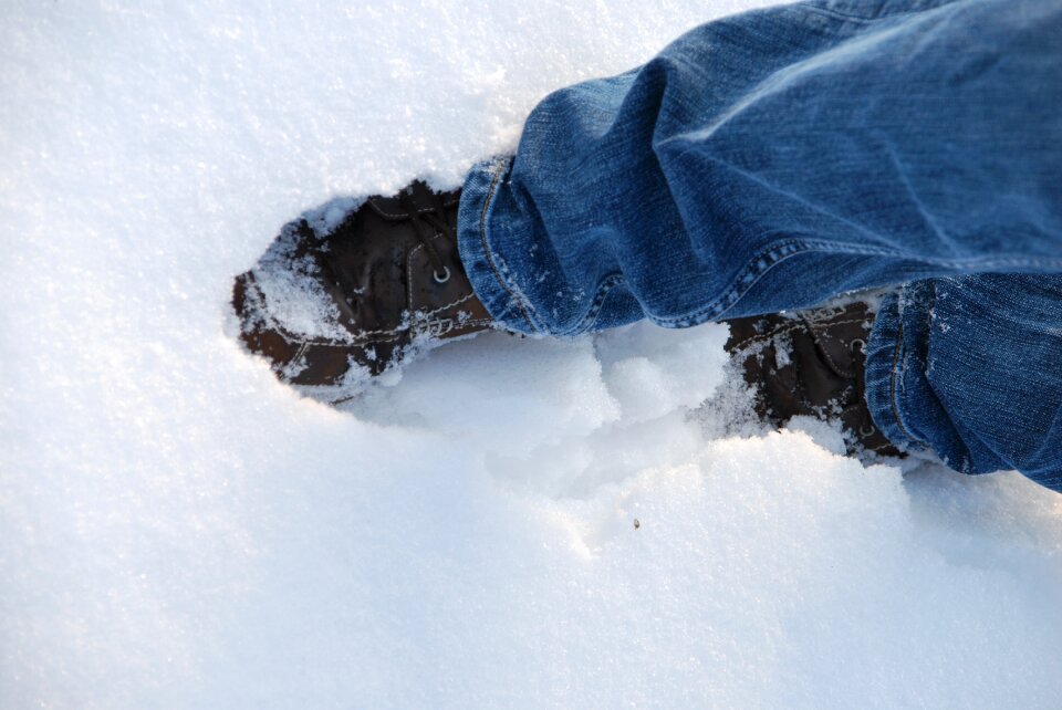 Jeans winter background