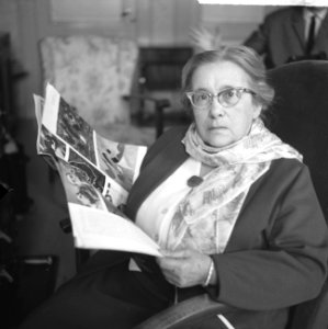 Actrice_Hetty_Beck_wordt_75_jaar,_Bestanddeelnr_914-8219