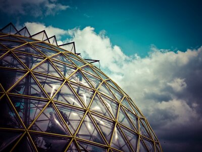 Building facade abstract
