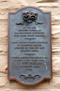 Actors_and_Boarding_Houses_memorial,_with_special_mention_of_La_Gaité_Française_-_San_Francisco,_CA_-_DSC04065
