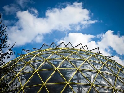 Building facade abstract