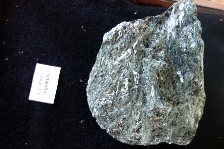 Actinolite from Chester, VT - Southern Vermont Natural History Museum - DSC08495