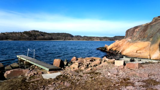 Across the fjord in Loddebo