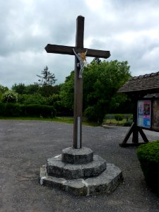 Aclou (Eure, Fr) croix de chemin