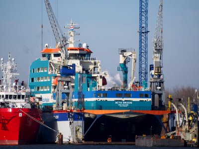 Acta Orion (ship, 2015) IMO 9750268, IJ, Port of Amsterdam pic
