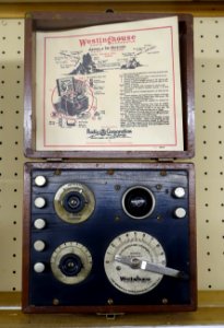 Aeriola Senior Receiver, Westinghouse and Radio Corporation of America - New England Wireless & Steam Museum - East Greenwich, RI - DSC06659