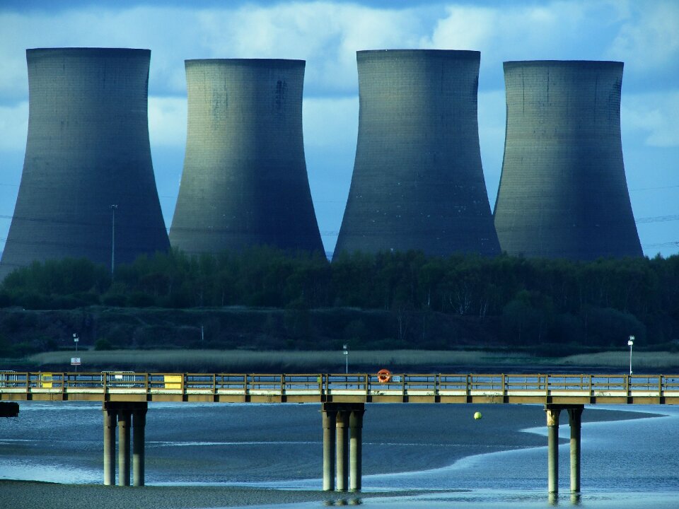 Industry tower chimney