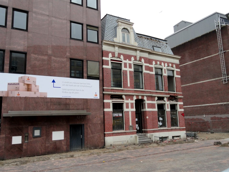 Afbraak tussen Stationsweg en Schuttersweg, Leiden pic4