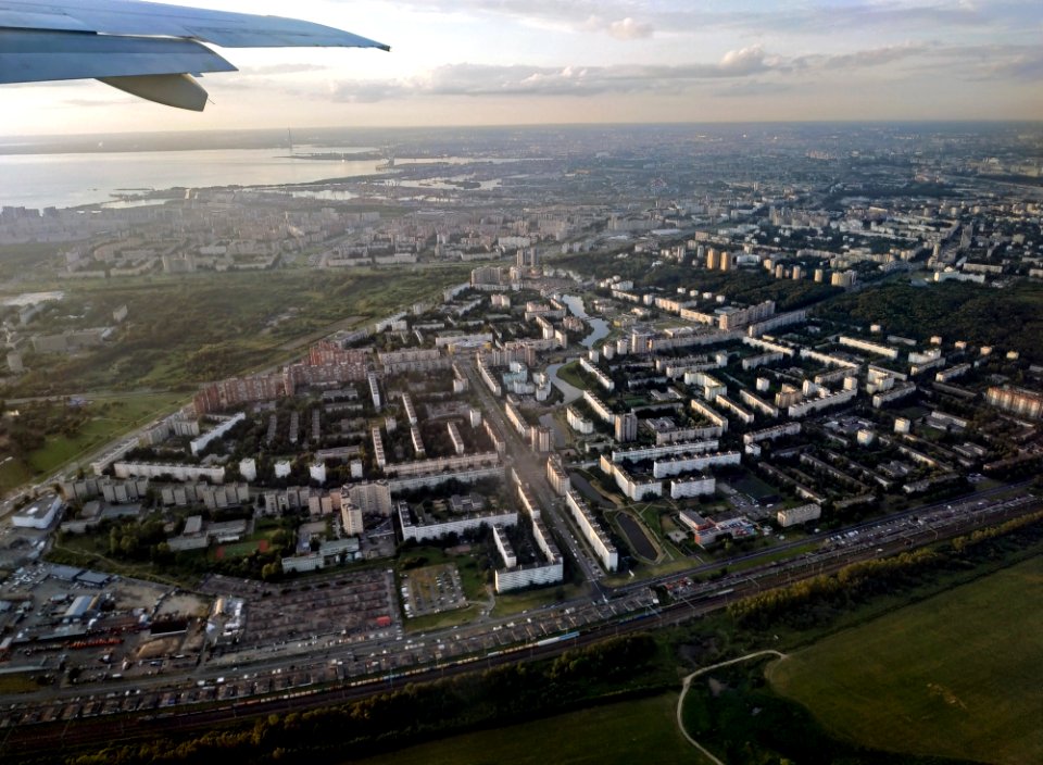 Aerial view to Saint Petersburg (July 03, 2020) 02