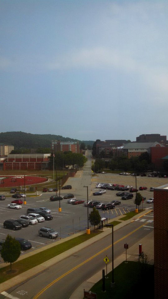 Aerial view of IUP
