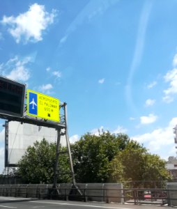 Aeropuerto El Palomar señalética AU25