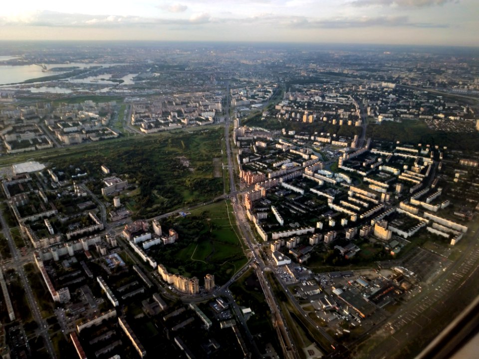 Aerial view to Saint Petersburg (July 03, 2020) 03