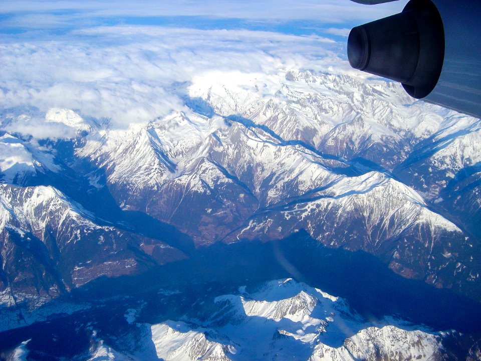 Aerial view of the Alps 2008-01-35