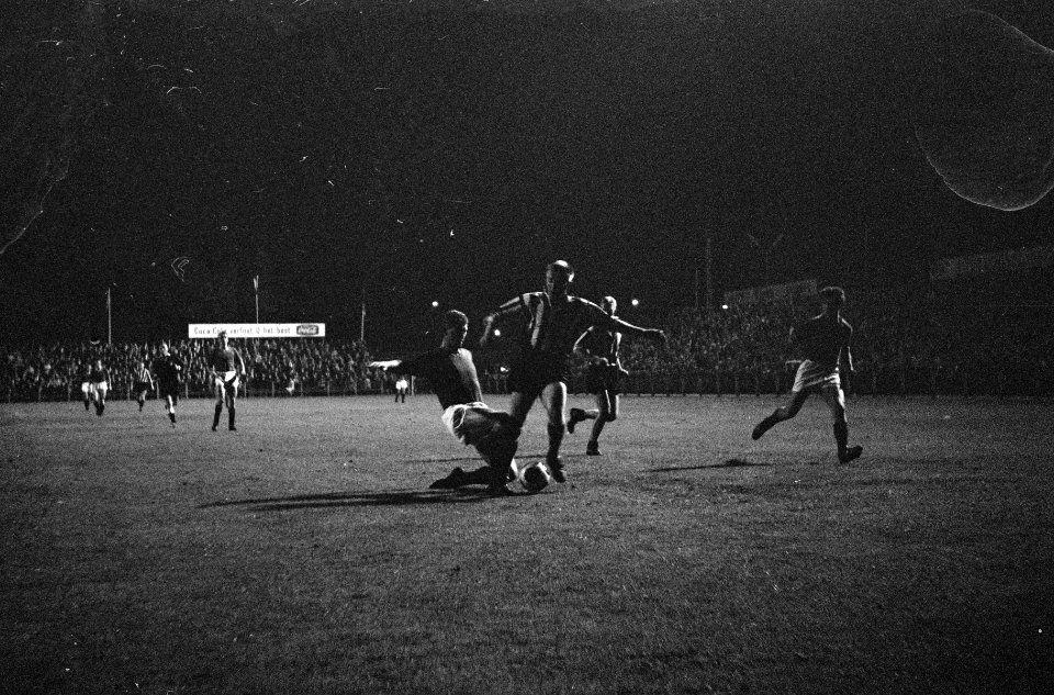 ADO tegen Boltclubbe (Denemarken), spelmomenten, Bestanddeelnr 916-9187