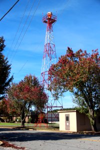 Aerodrome beacon, Richard B. Russell Airport, Nov 2017
