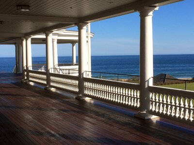 Ocean horizon vista