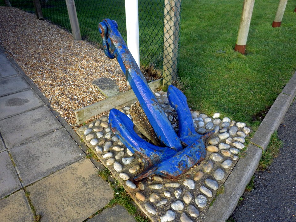 Admiralty Pattern anchor, Galley Hill, Bexhill