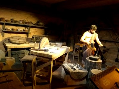 AE blacksmith diorama