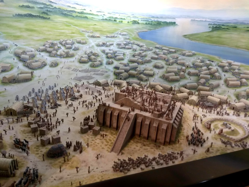 AE Tower of Babel diorama