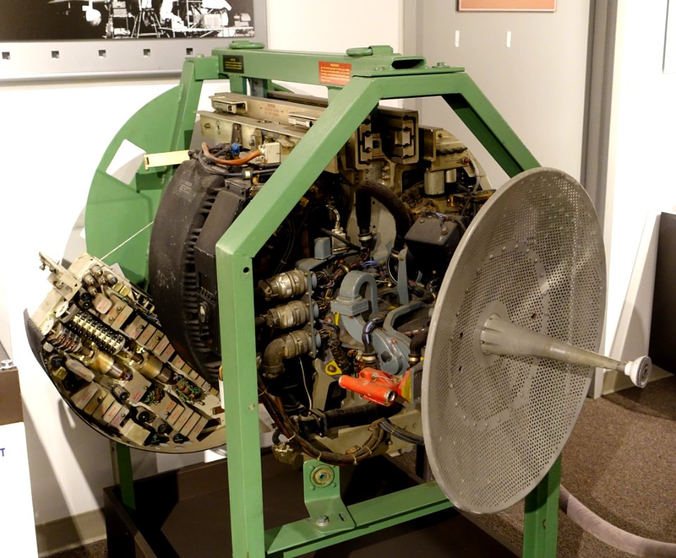 Aero-13 Fire Control System, including AN-APQ Fire Control Radar, Westinghouse, 1952-1959 - National Electronics Museum - DSC00355