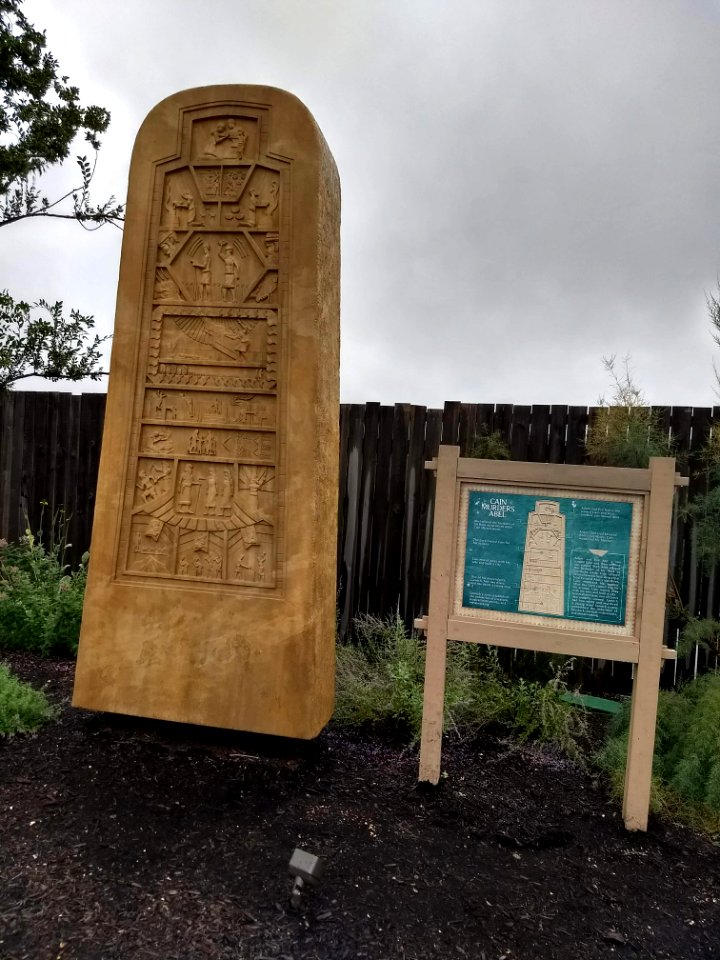 AE monument walk Cain