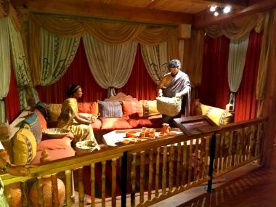AE dining area diorama