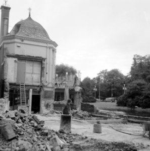 Afbraak van de villa naast het Lido aan de Leidsekade, Bestanddeelnr 919-5133