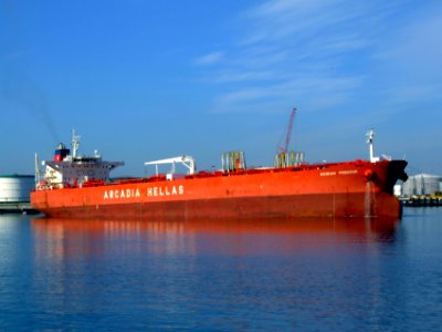 Aegean Freedom p3 at the '7e Petroliumhaven', Port of Rotterdam, Holland 19-Jul-2007