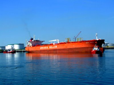 Aegean Freedom p2 at the '7e Petroliumhaven', Port of Rotterdam, Holland 19-Jul-2007