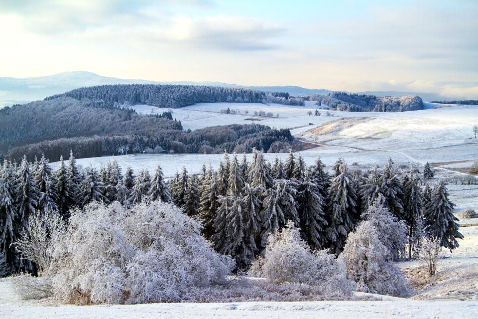 Hochrhoen wasserkuppe rhön winter