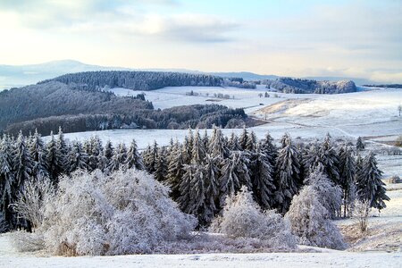 Hochrhoen wasserkuppe rhön winter