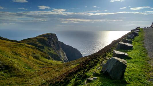 The wild atlantic way donegal coast photo