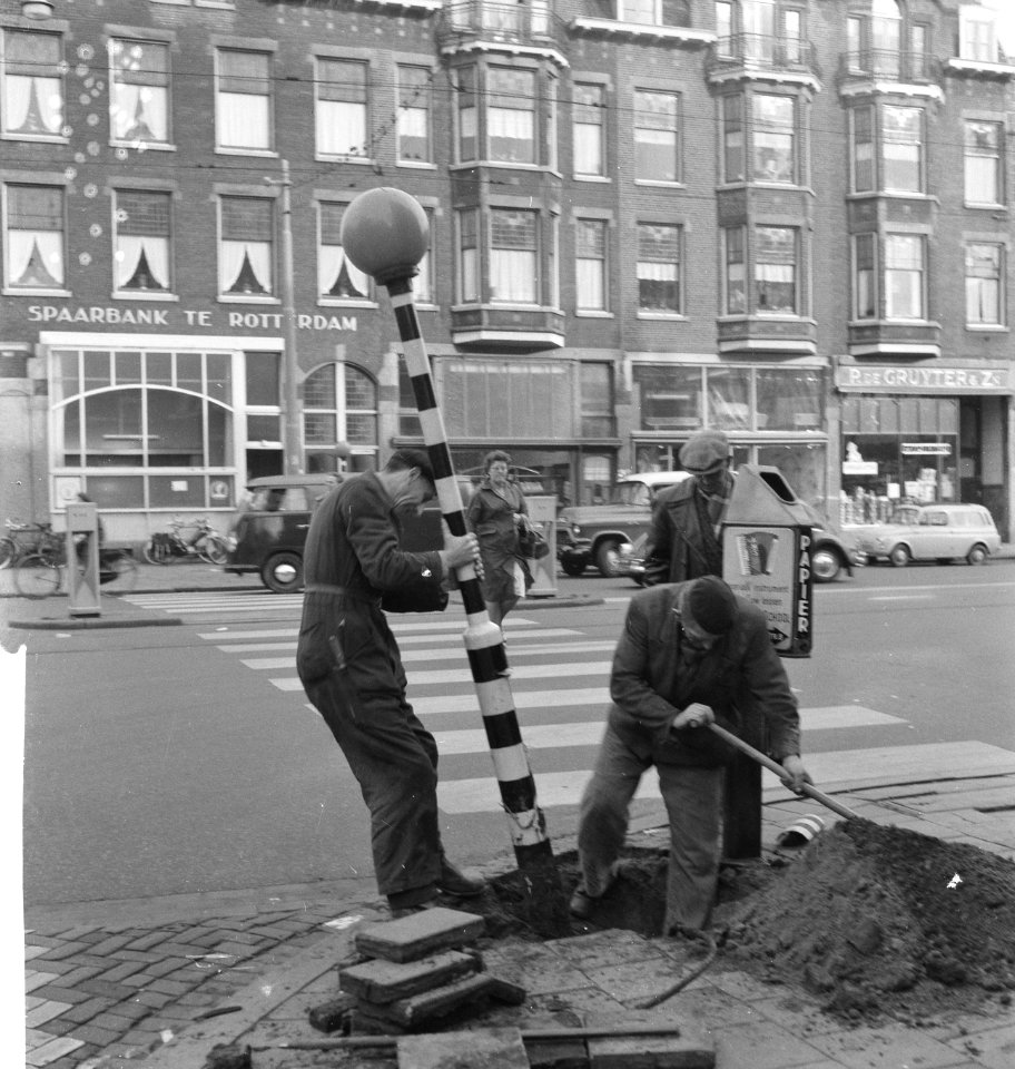 Afbraak knipperbollen in Rotterdam, Bestanddeelnr 913-1238