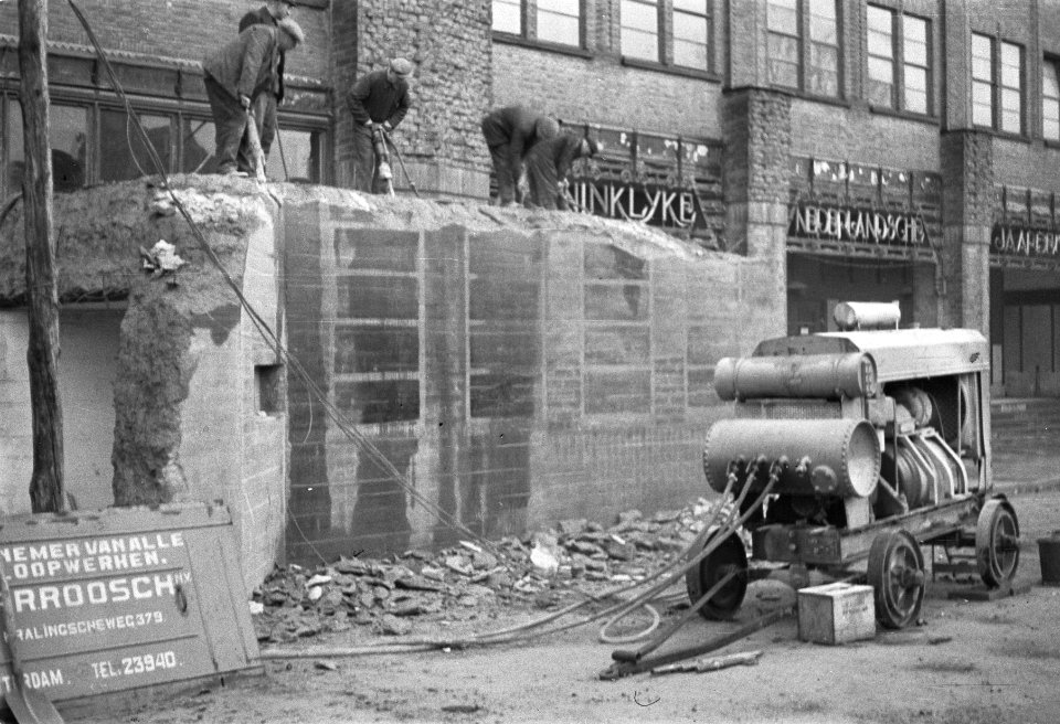 Afbraak van een bunker te Utrecht, Bestanddeelnr 901-2754