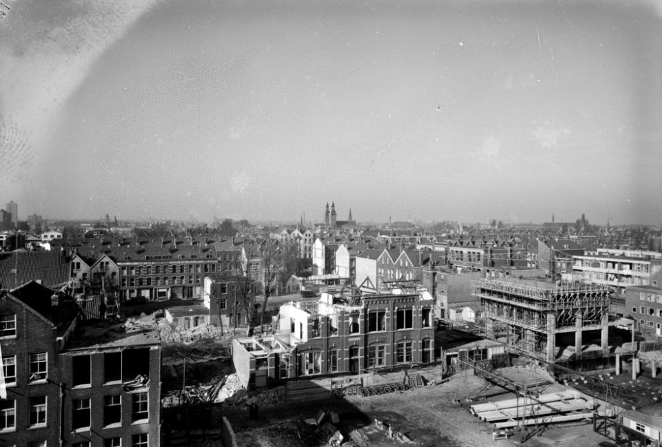 Afbraak en nieuwbouw bij Westblaak in Rotterdam, Bestanddeelnr 912-2398
