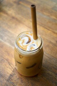 Caffeine food cappuccino