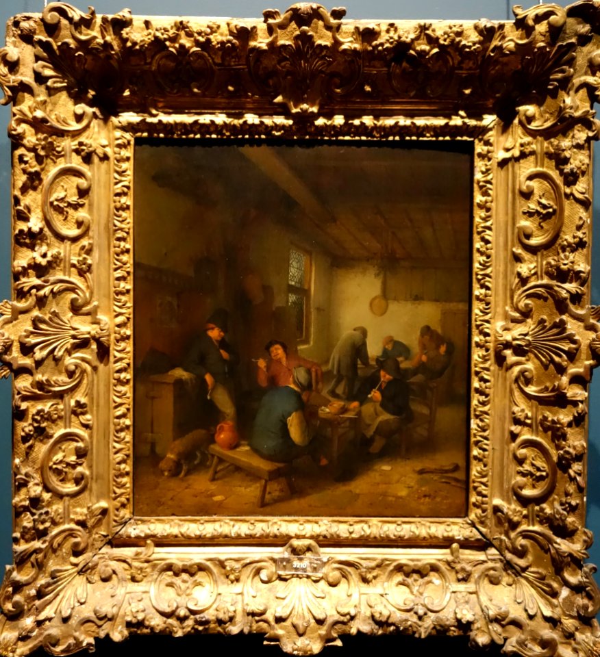 Adriaen van Ostade, A Dutch Inn, 1663