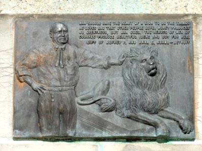 Adamo plaque - Civic Center Park, Denver - DSC01204