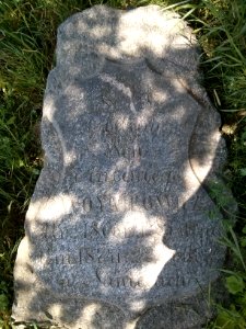 Adam syn Antona Vajnilovich 1806-1874 - nadmagilny pomnik 2