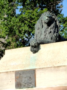 Adamo plaque - Civic Center Park, Denver - DSC01203