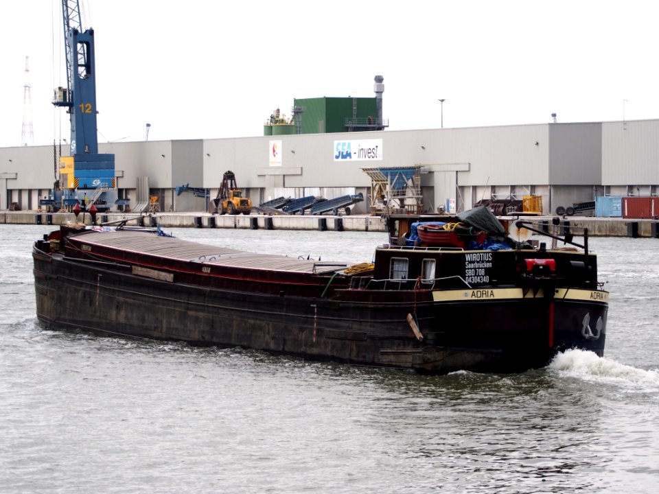 Adria (ship, 1928), ENI 04304340, Port of Antwerp pic7