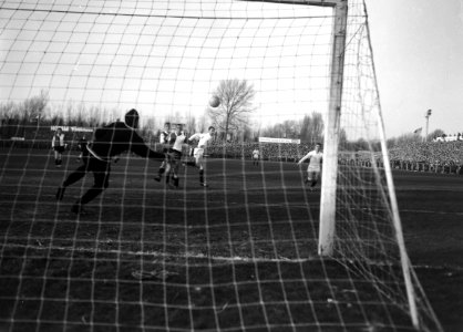 ADO tegen Feyenoord 5-2 Feyenoord spelers vlnr Kreyermaat, Pieters Graafland ,, Bestanddeelnr 913-2963