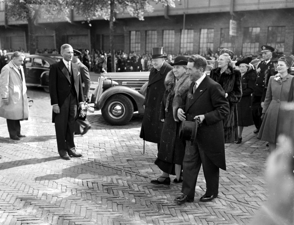 Admiraalvaren op het IJ. Op de de Ruyterkade te Amsterdam vond een ontmoeting pl, Bestanddeelnr 901-7396